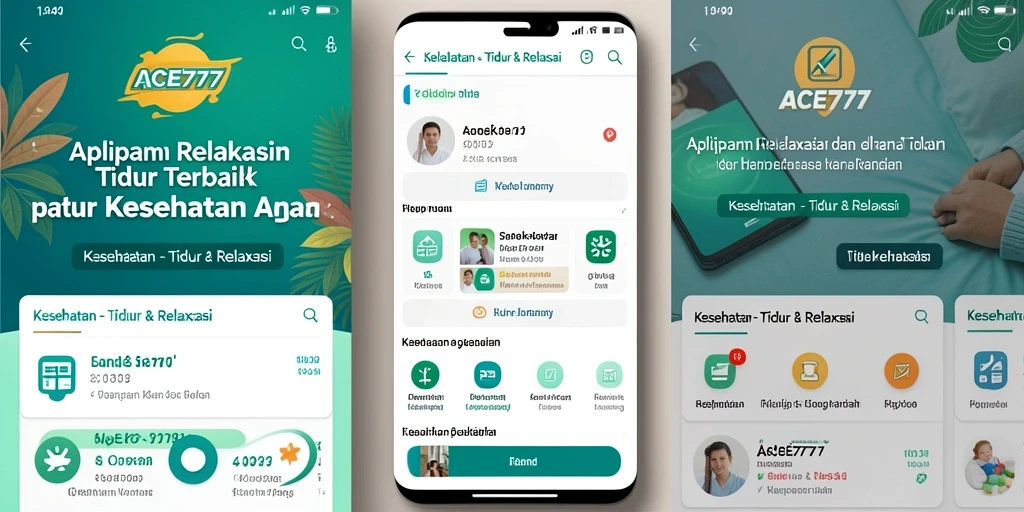 Antarmuka ACE777 dengan pilihan suara relaksasi yang menenangkan.