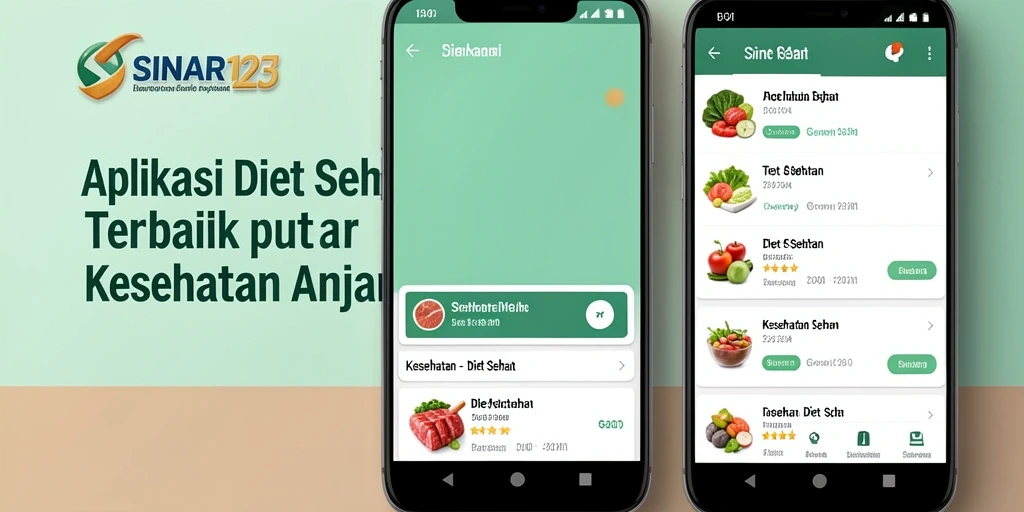 Tampilan antarmuka SINAR123 yang intuitif dan menarik.