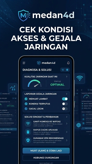 Tampilan link alternatif medan4d